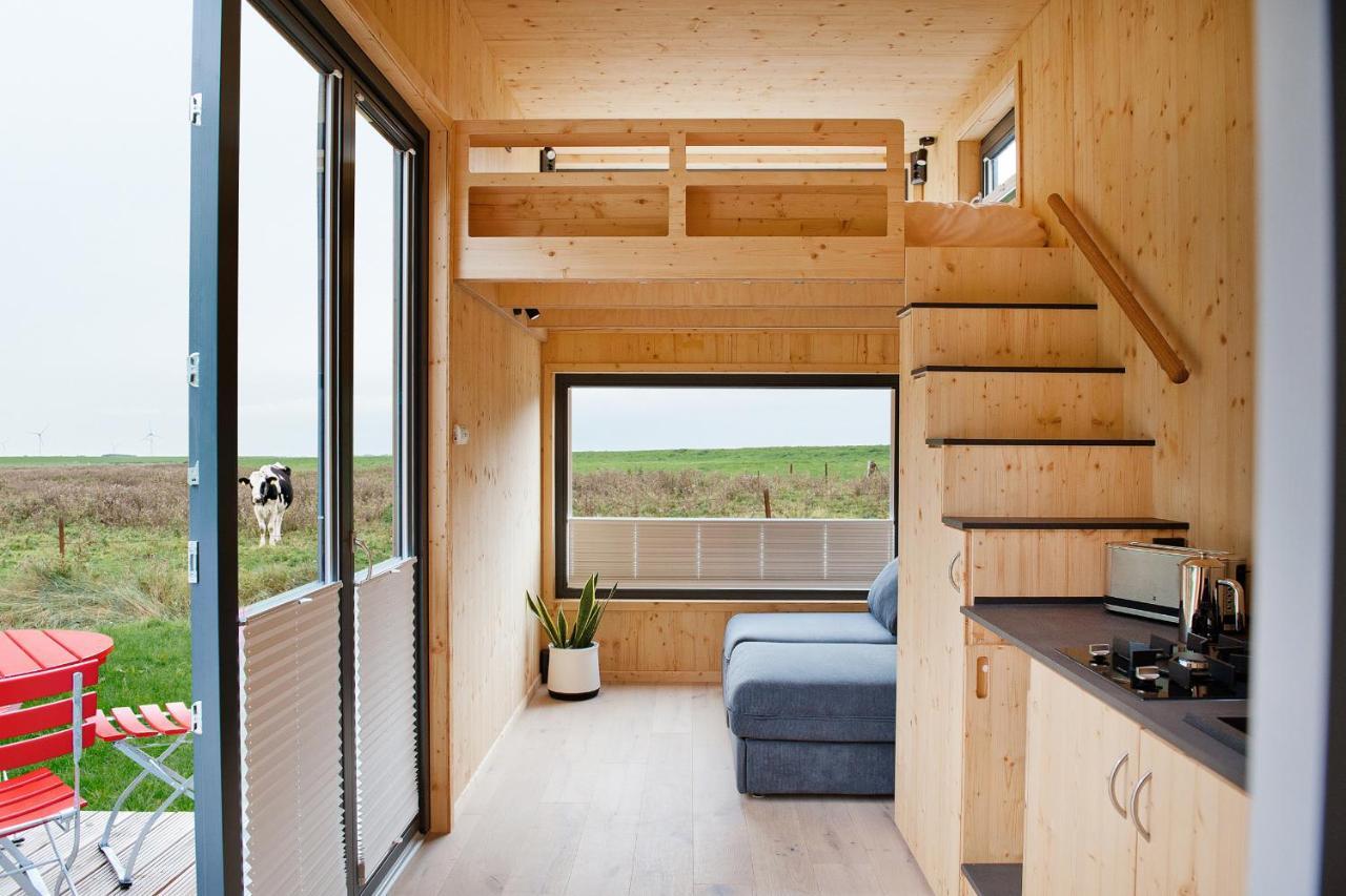 Tiny House Nature 9 Zur Kuhweide - Green Tiny Village Harlesiel Carolinensiel Bagian luar foto