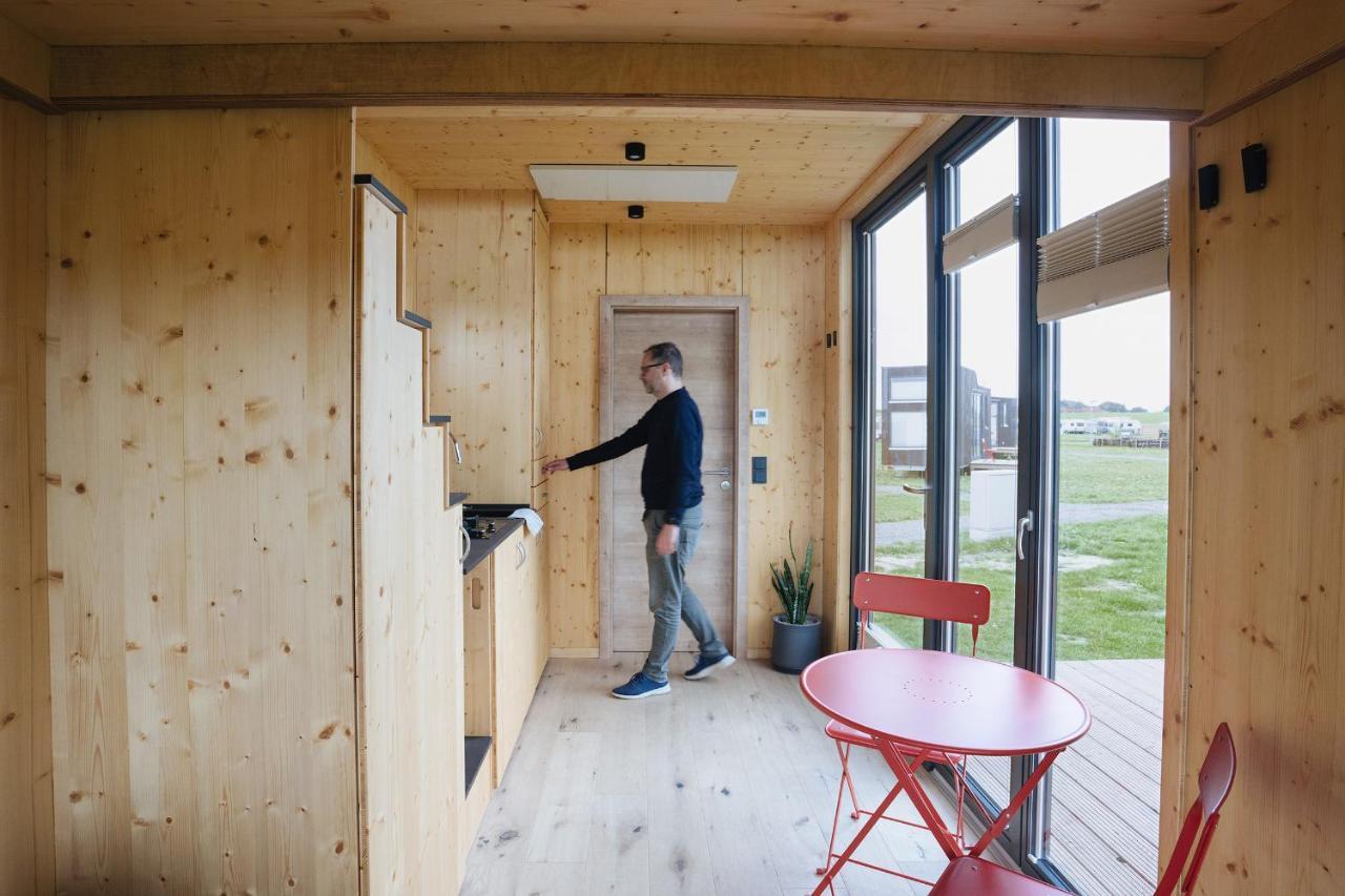 Tiny House Nature 9 Zur Kuhweide - Green Tiny Village Harlesiel Carolinensiel Bagian luar foto
