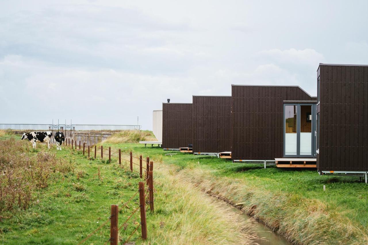 Tiny House Nature 9 Zur Kuhweide - Green Tiny Village Harlesiel Carolinensiel Bagian luar foto