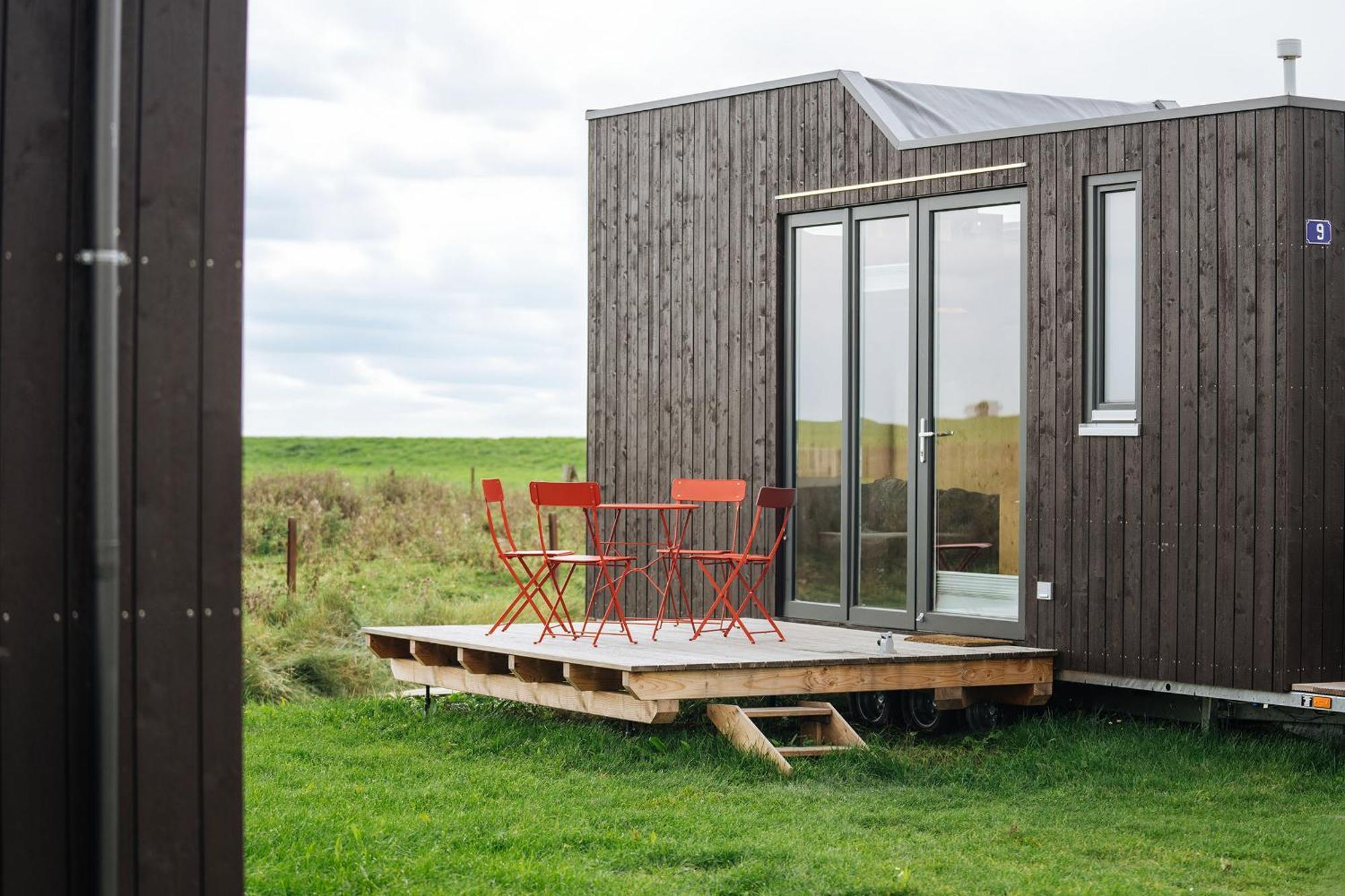 Tiny House Nature 9 Zur Kuhweide - Green Tiny Village Harlesiel Carolinensiel Bagian luar foto